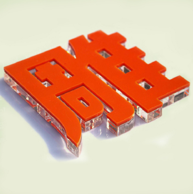 雕刻PVC亚克力字
